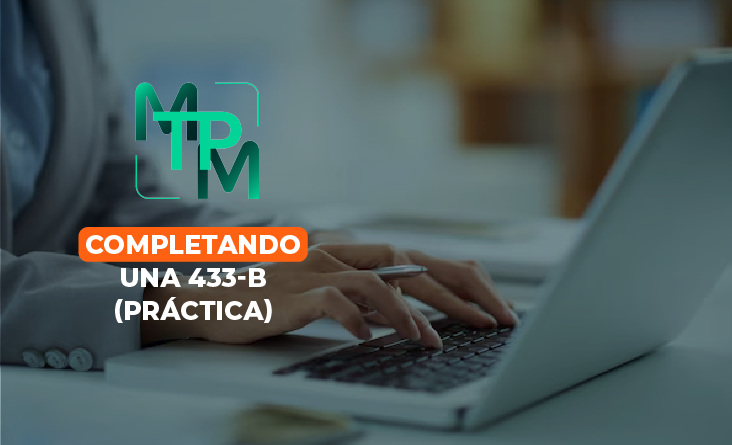 Completando una 433-B (práctica) – RIFYB-T-00128-24-S