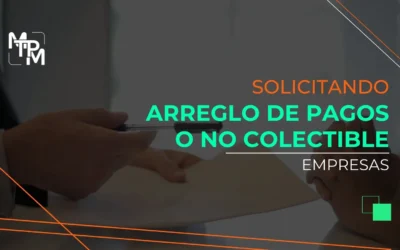 Solicitando arreglo de pagos o no colectible – Empresas – IRS No. RIFYB-T-00029-23-S