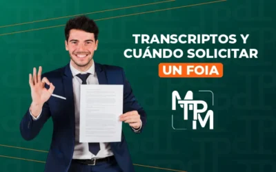 Transcriptos y cuándo solicitar un FOIA – RIFYB-T-00099-24-S